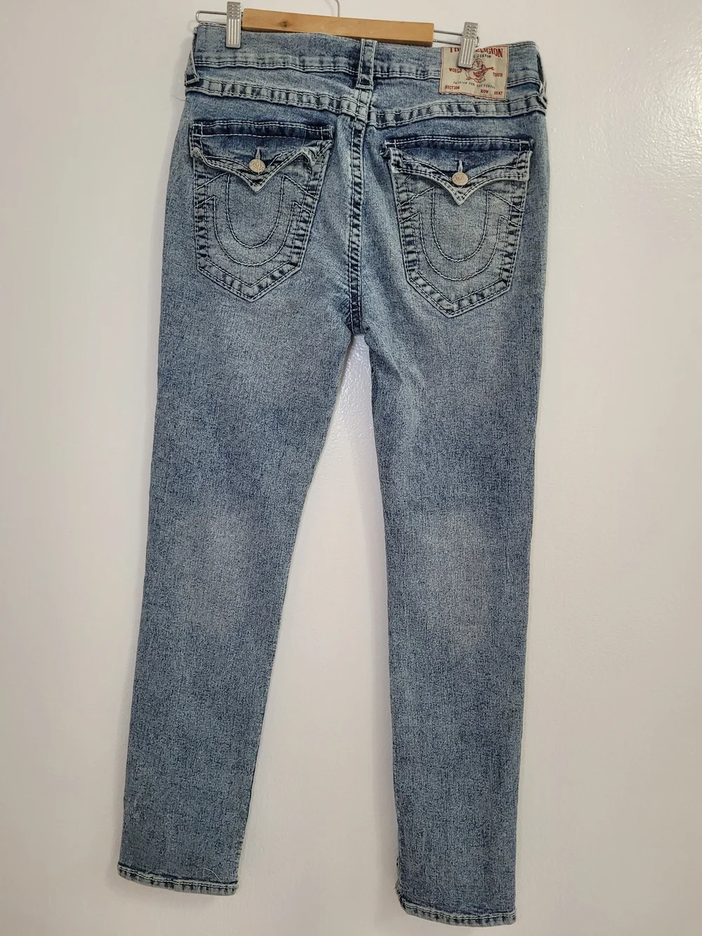 True Religion Geno Relaxed Slim Jeans Size W 33